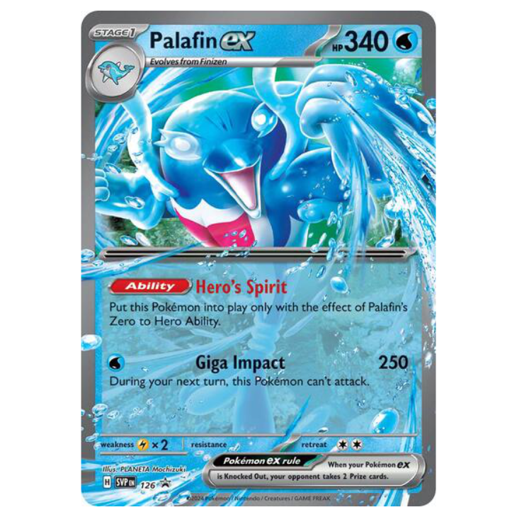 SVP126 Palafin ex - Holo Promo