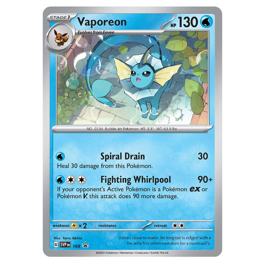 SVP168 Vaporeon - Holo Promo