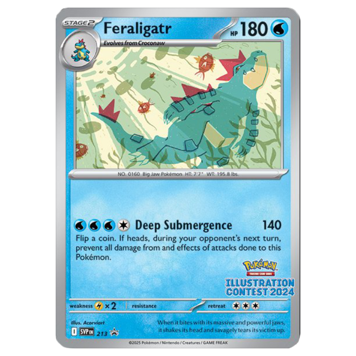 SVP213 Feraligatr - NON-Holo Promo