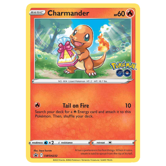 SWSH232 Charmander - Holo Promo