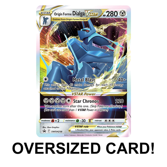 Origin Forme Dialga VSTAR SWSH256 - Promo Oversized Card