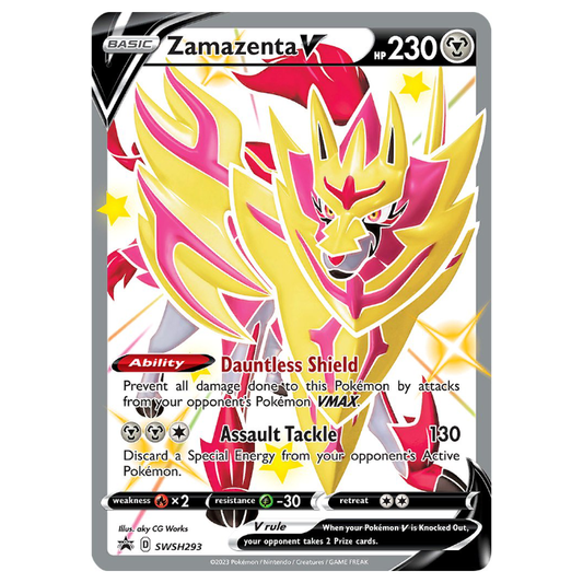 SWSH293 Zamazenta V - Holo Full Art Promo