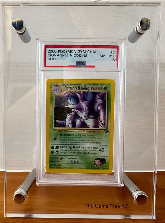 Acrylic PSA Slab Holder