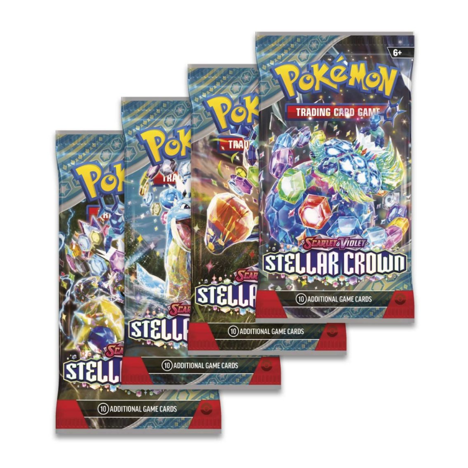 Stellar Crown 4x Booster Pack Art Set – The Game Tree NZ