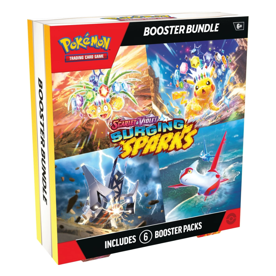 Surging Sparks Booster Bundle (6x Booster Packs) *Release date 22nd Nov