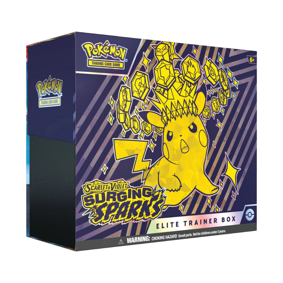 Surging Sparks Elite Trainer Box (Release date 22nd Nov)