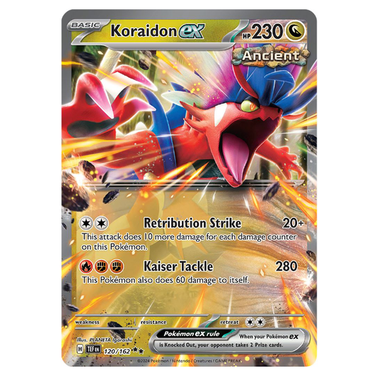 Koraidon ex - Temporal Forces - 120/162 - Double Rare