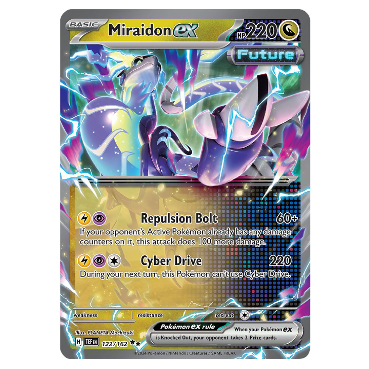 Miraidon ex - Temporal Forces - 122/162 - Double Rare