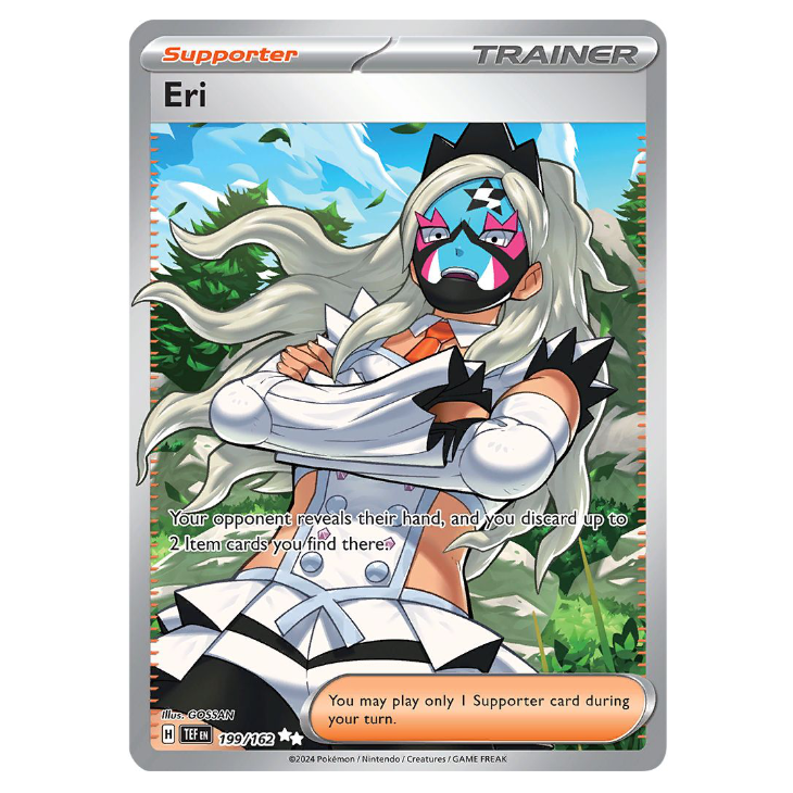 Eri - Temporal Forces - 199/162 - Full Art Ultra Rare