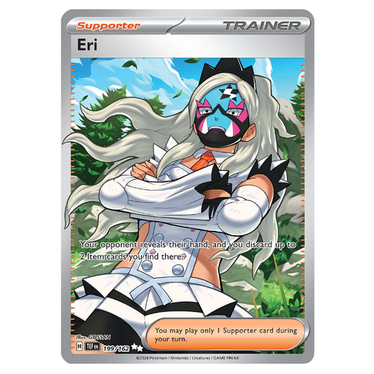 Eri - Temporal Forces - 199/162 - Full Art Ultra Rare