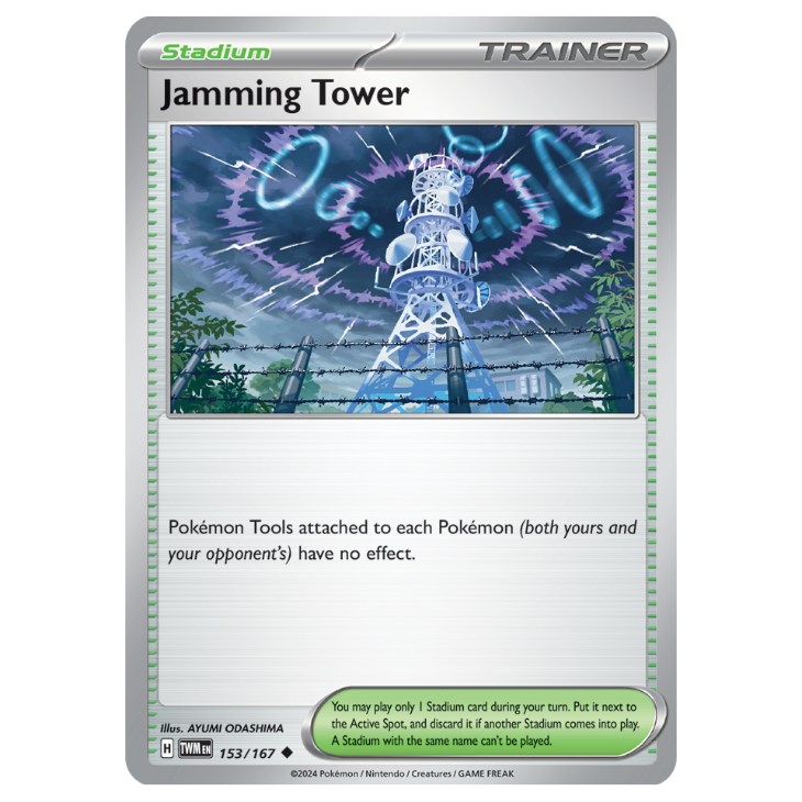 Jamming Tower - Twilight Masquerade - 153/167 - Uncommon