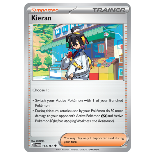Kieran - Twilight Masquerade - 154/167 - Uncommon