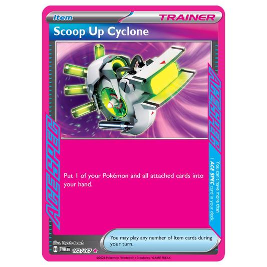 Scoop Up Cyclone - Twilight Masquerade* - 162/167 - Ace Spec Rare