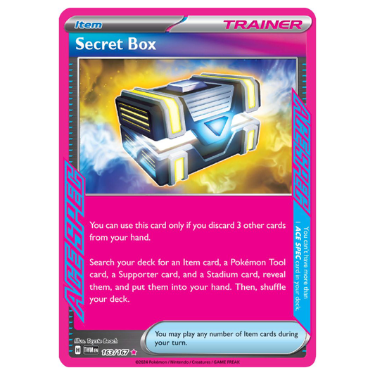 Secret Box - Twilight Masquerade - 163/167 - Ace Spec Rare