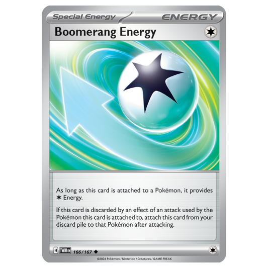Boomerang Energy - Twilight Masquerade - 166/167 - Uncommon