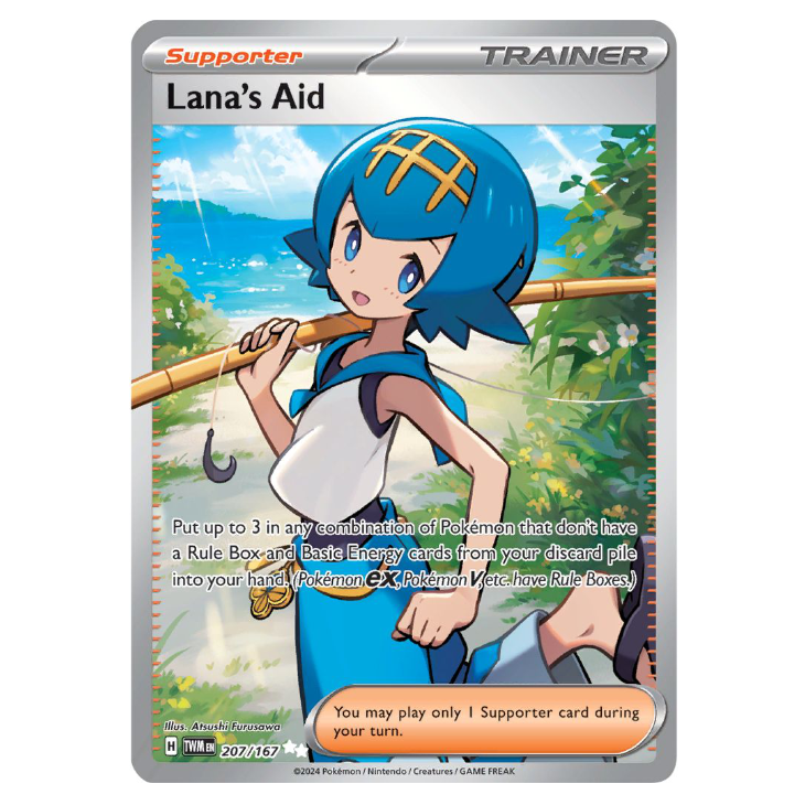 Lana's Aid - Twilight Masquerade - 207/167 - Full Art Ultra Rare