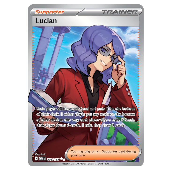 Lucian - Twilight Masquerade - 208/167 - Full Art Ultra Rare