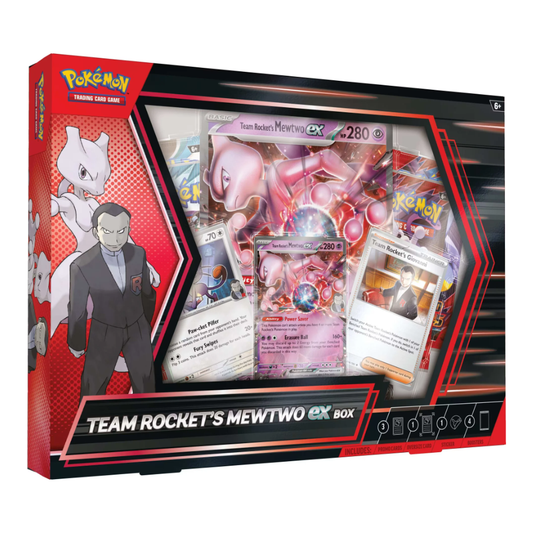 Team Rocket's Mewtwo ex Box (packaging imperfections)