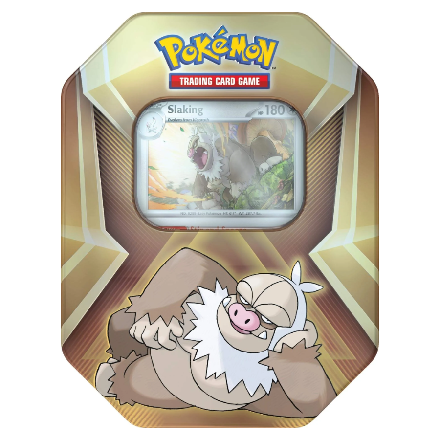 Triple Whammy Collector Tin featuring Darkrai, Slaking or Tyranitar