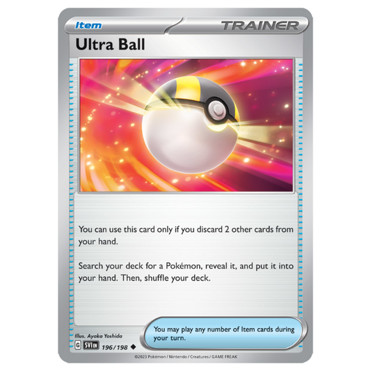 Ultra Ball - Scarlet & Violet - 196/198 - Uncommon