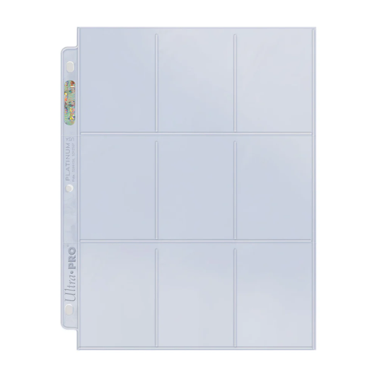 Ultra Pro - Platinum Series 9-Pocket Pages