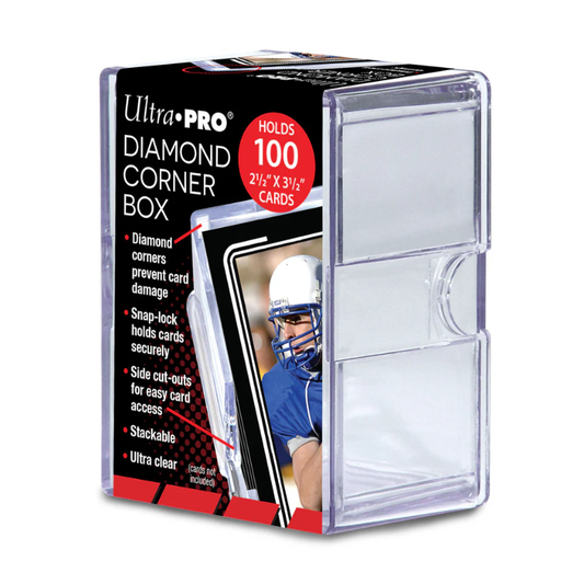 Diamond Corner 100+ Card Storage Box