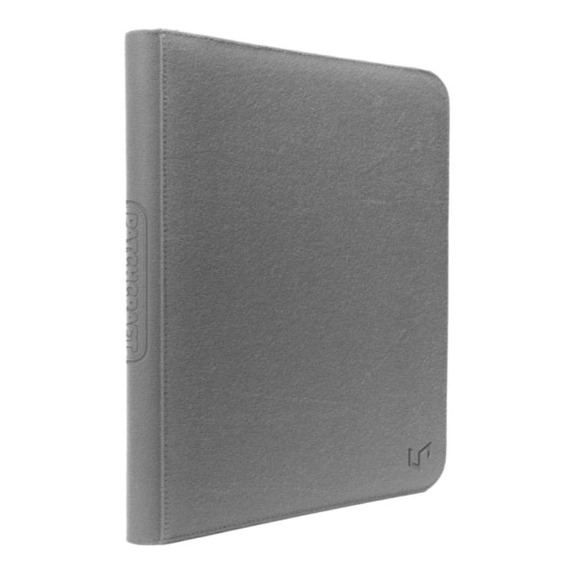 Ultra Pro - PATCHCRAFT Zippered 9-Pocket PRO Binder Gray