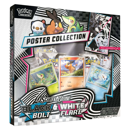 Unova Black Bolt & White Flare Poster Collection *LIMIT 2* {Releases July 18th}