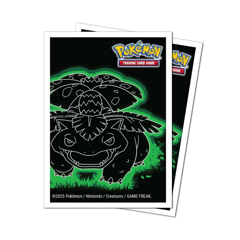 Ultra Pro - Neon Kanto Venusaur 105ct APEX Deck Protector Sleeves