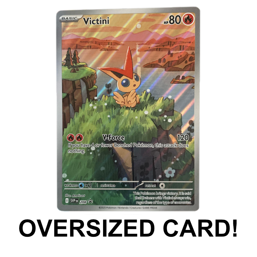Victini SVP208 - Promo Oversized Card