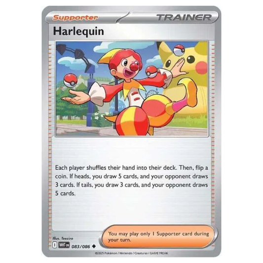Harlequin - White Flare - 083/086 - Uncommon