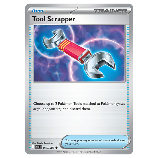 Tool Scrapper - White Flare - 085/086 - Uncommon