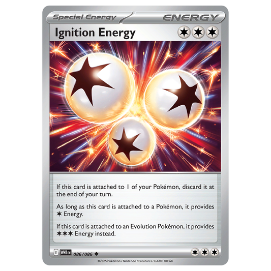 Ignition Energy - White Flare - 086/086 - Uncommon
