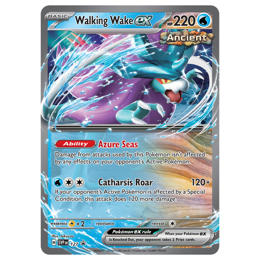 SVP127 Walking Wake ex - Holo Promo