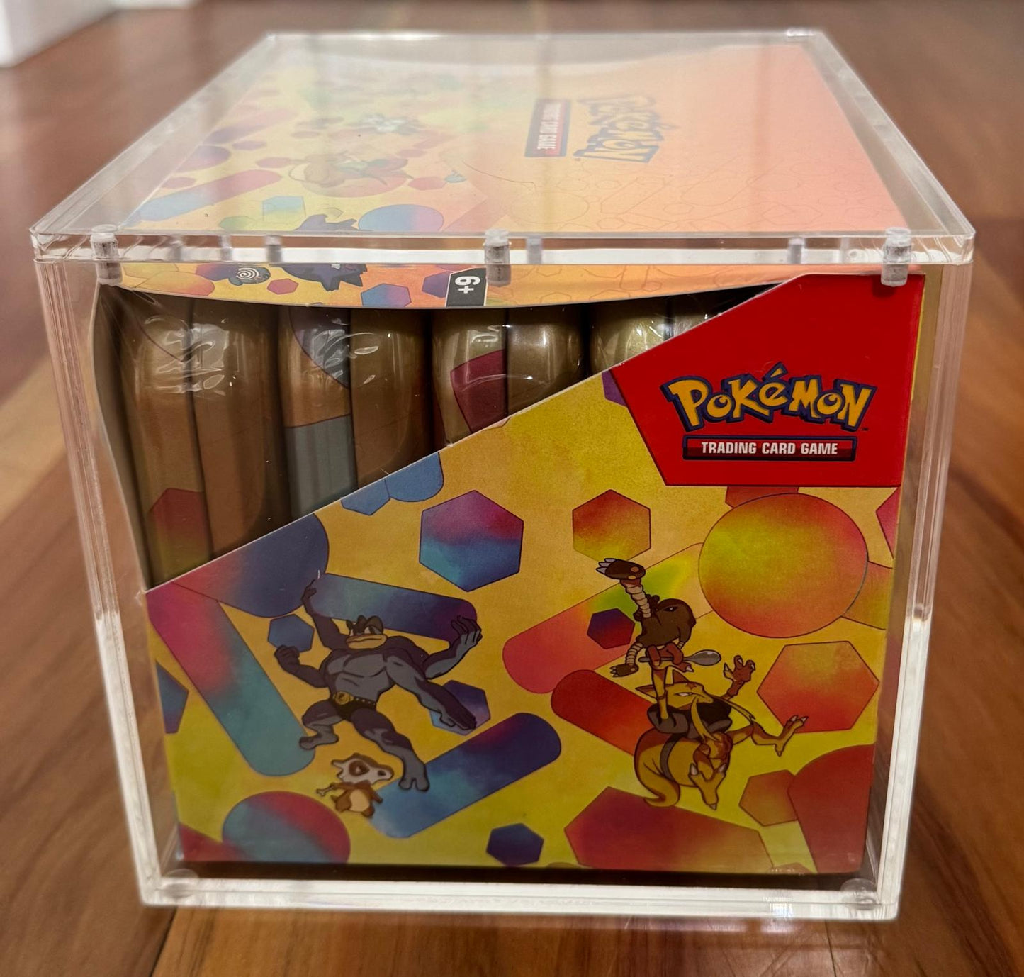 Acrylic 10 Mini-Tin Display