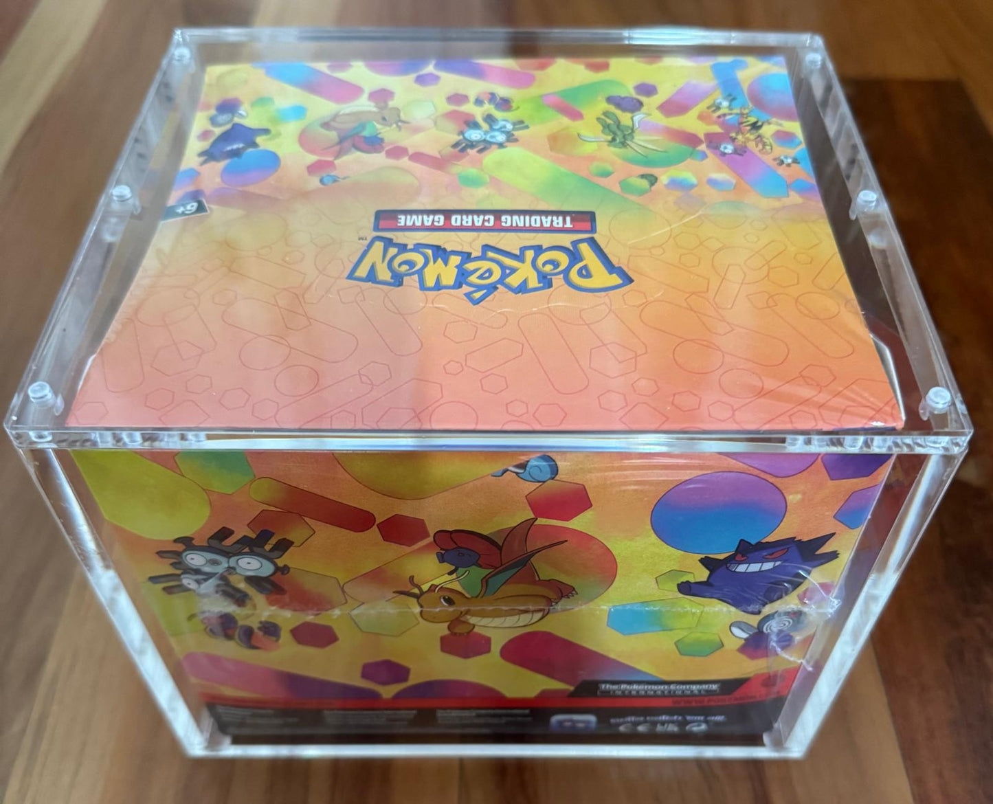 Acrylic 10 Mini-Tin Display