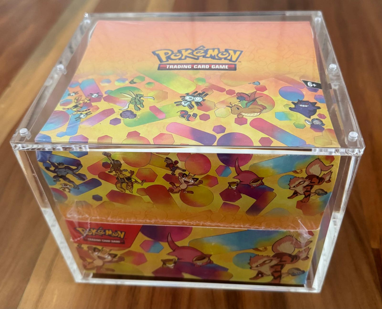 Acrylic 10 Mini-Tin Display