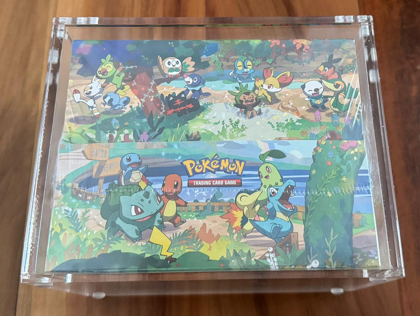 Acrylic 8 Mini-Tin Display