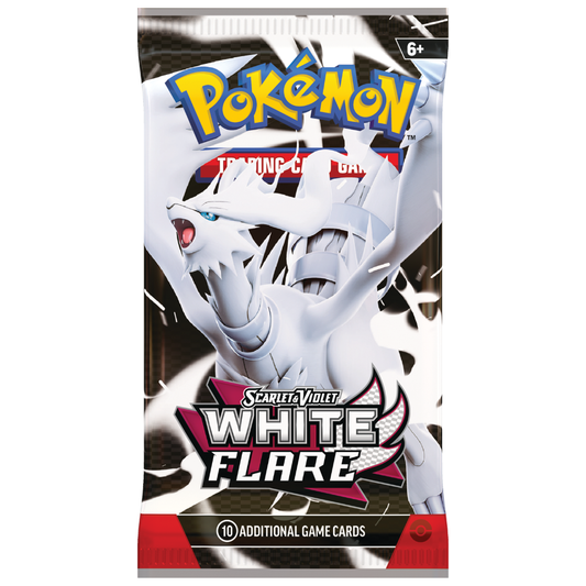 White Flare Booster Pack (Meowth Club)