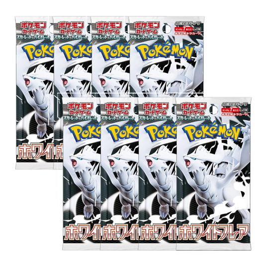8x White Flare Booster Packs (sv11w) - Value Deal *Japanese*