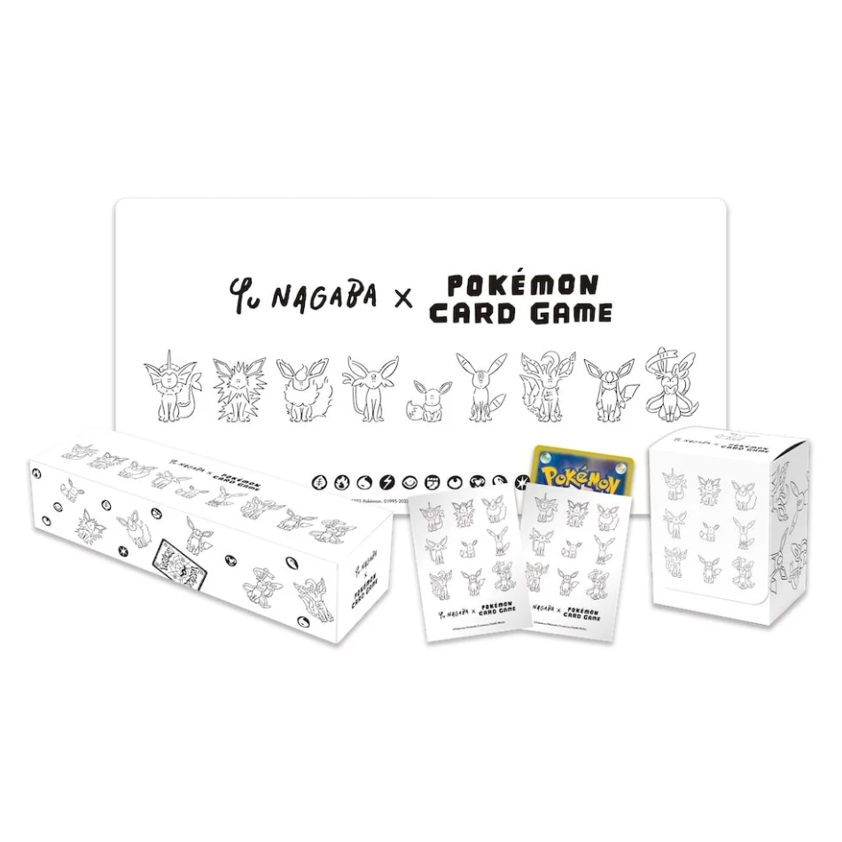 Yu Nagaba x Pokemon Card Game Eeveelutions Special Box (No Promo Packs Included) - *Japanese*