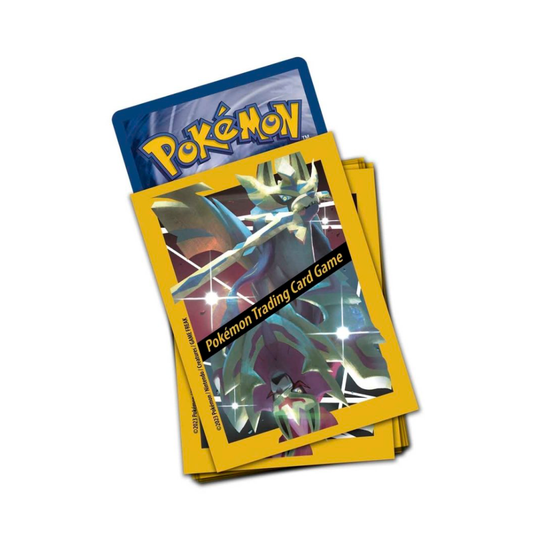 Shiny Zacian/Shiny Zamazenta CZ Premium Figure Collection SLEEVES 65ct