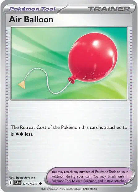 Air Balloon - Black Bolt* - 079/086 Uncommon