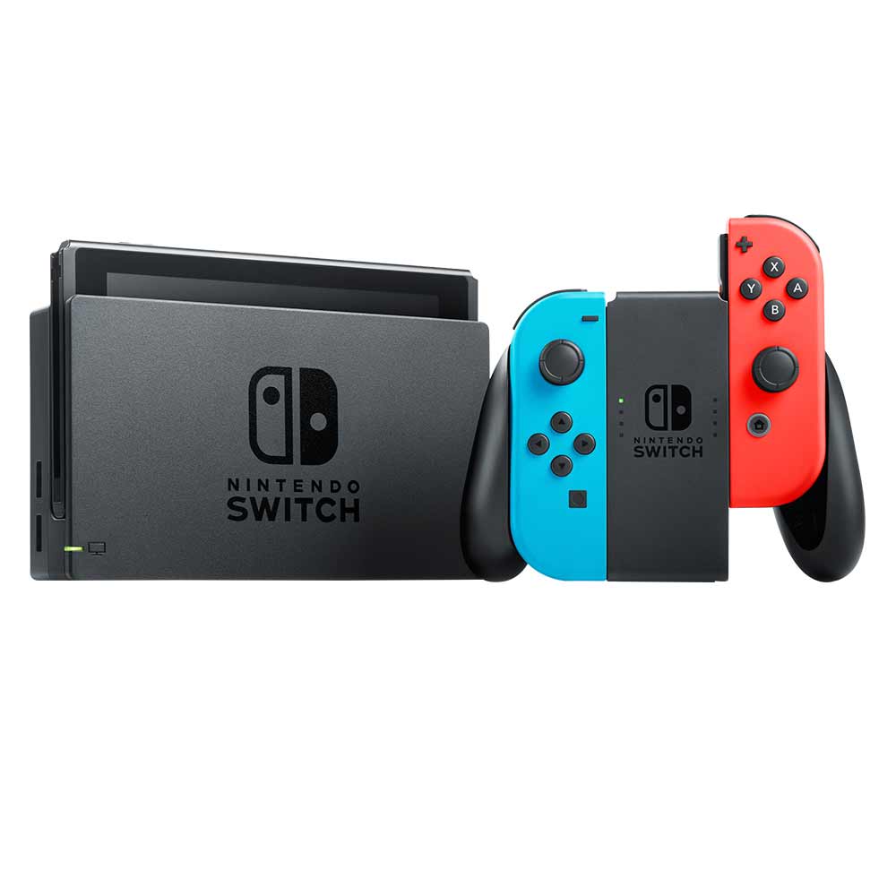 Nintendo Switch Console Neon