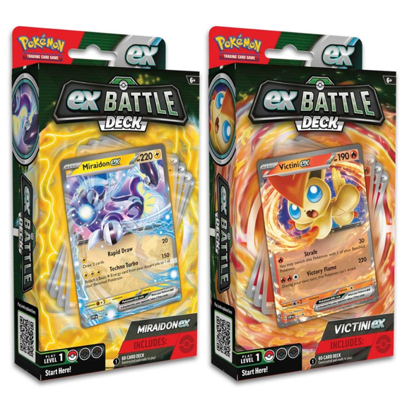 Miraidon Ex   Victini Ex Battle Deck – The Game Tree Nz