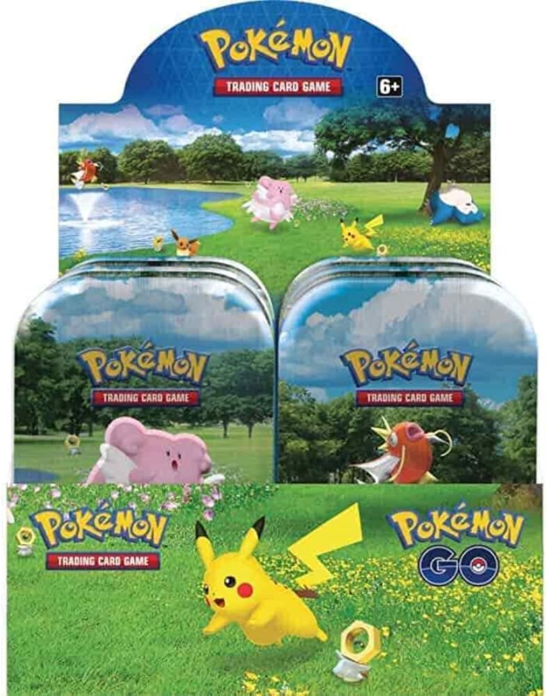 Pokemon Go Mini Tin (Single Tin, Art Set and Display options available)