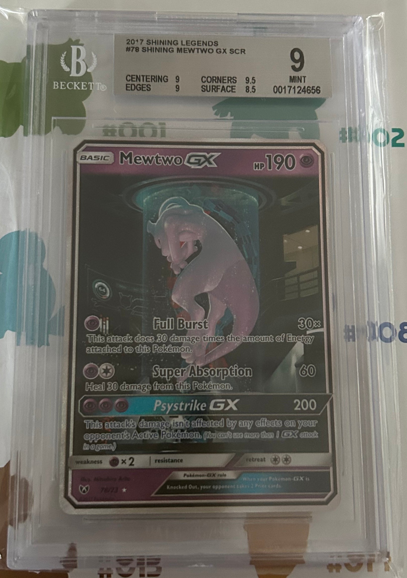 Pokemon Japanese SM3+ 043/072 Shining Jirachi Holo Shiny