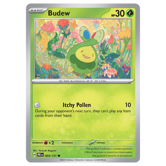 Budew - Prismatic Evolutions* - 004/131 - Common