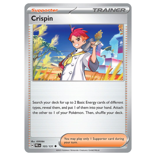 Crispin - Prismatic Evolutions* - 105/131 - Uncommon