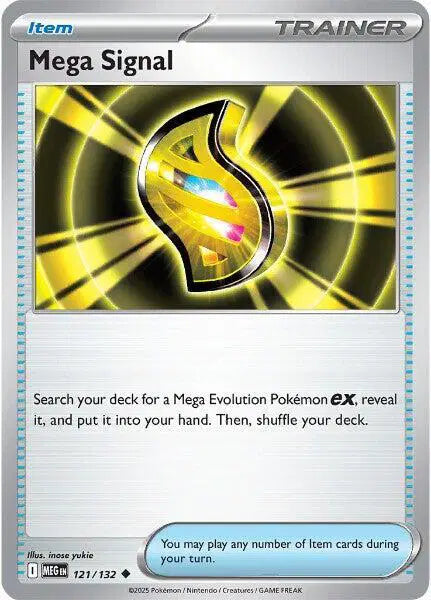 Mega Signal - Mega Evolution* - 121/132 - Uncommon